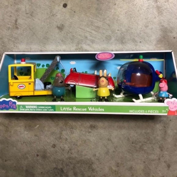 peppa pig little tow truck